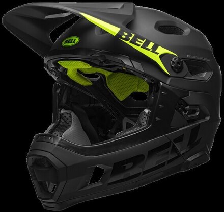 Bell Super DH Spherical Hjelm Matte/Gloss Black, Str. L