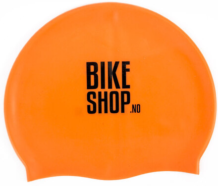 Bikeshop.no Silikon Badehette Hi-Vis Oransje, Onesize