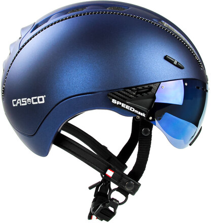 Casco ROADster Plus Hjelm M/Visir Blå, Str. M