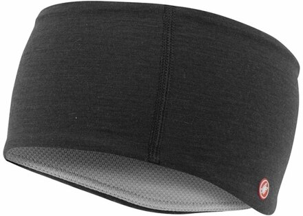 Castelli Bandito Pannband Light Black, Merinoull/polyester