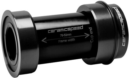 CeramicSpeed BBright DUB Vevlager Svart