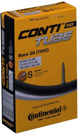 Continental Race Wide 28" Slang 25-622 - 32-630, 42 mm presta, 125 g