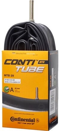 Continental MTB 29" Slang 1.75" - 2.5", 40 mm bilventil, 230 g