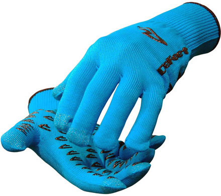 DeFeet Duragloves ET Hansker Ocean Blue, Electronic Touch!