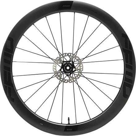 FFWD RYOT55 Carbon Clincher Framhjul Svart, Clincher, TL 55 mm, 12 mm E-Thru