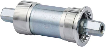 FSA Power Pro JIS Kranklager Sølv, Firkantaksling, 68x127.5 mm, 256 g