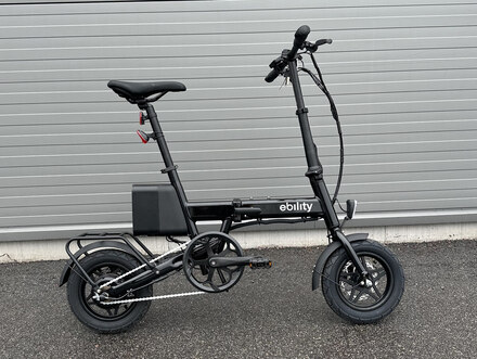 Ebility Kompakt Foldbar Elcykel 12" hjul, 180Wh batteri, 250W, 25km/t