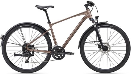 Giant Roam 2 EX Hybridcykel Brun, Str. L