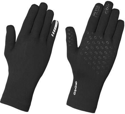 GripGrab Vanntett Knitted Thermo Hanske Sort, Str. XL/XXL