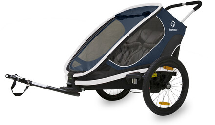 Hamax Outback Barnvagn Navy/White