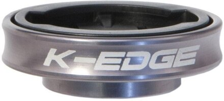 K-Edge Garmin Gravity Cap Mount Gun Metal,18 gram