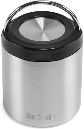 Klean Kanteen TKCanister Matbeholder 237ml, Brushed Stainless, m/isolert lokk