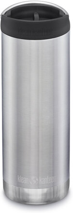 Klean Kanteen Insulated TKWide Flaske Brushed Stainless, 473 ml