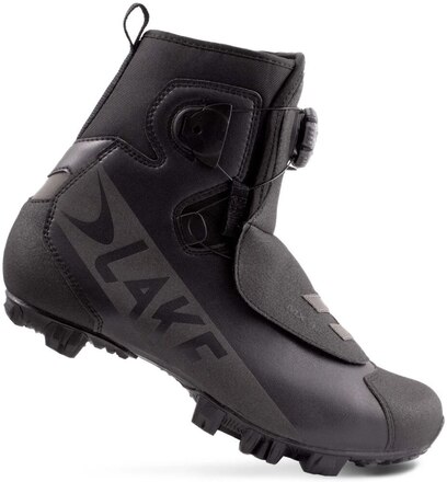 Lake MX 146 Wide MTB Vintersko Black/Reflective, Str. 39