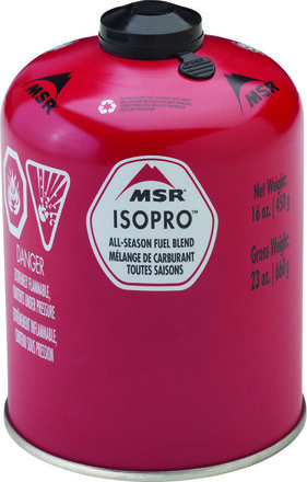 MSR IsoPro 450 g Gas Röd, 450g