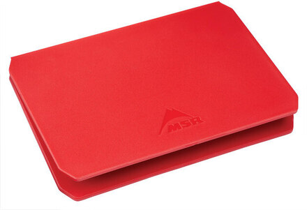 MSR Alpine Deluxe Skjærebrett Rød, Foldbar
