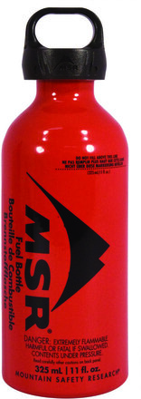 MSR 325 ml Fuel Bottle U/Brensel Rød, 325 ml