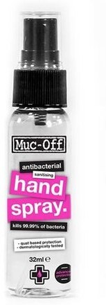 Muc-off Antibakteriell Håndsprit Spray 32 ml. 89% Alkohol