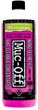Muc-off Bike Cleaner Konsentrat 1L Konsentrat, blir til 4 liter sykkelvask!