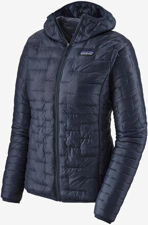 Patagonia Micro Puff Hoody Dame Jakke Classic Navy, Str. M