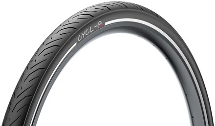 Pirelli Cycl-e GT 28" Dekk Sort, 42-622, Rigid, Refleks, 930 g