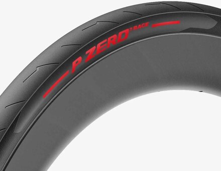 Pirelli P ZERO Race Dekk Clincher, Red, 28 mm