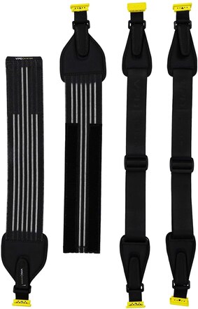 POC VPD System Back Carrying Straps Uranium Black, Str. L