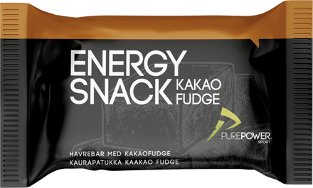 PurePower Energibar 60g, Kakao och fudge