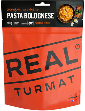 Real Turmat Pasta Bolognese 500g Middag Italiensk kjøttsaus og smaksrik