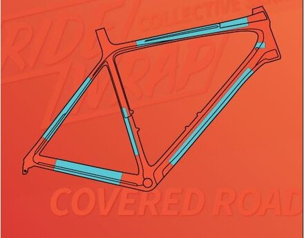 RideWrap Covered Road & Gravel Kit Gloss Transparent