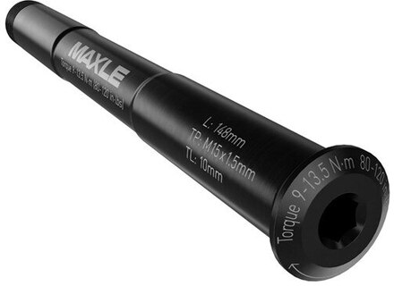 RockShox Maxle Stealth Framaxel 125 mm/M15x1.50, Gänga 9 mm