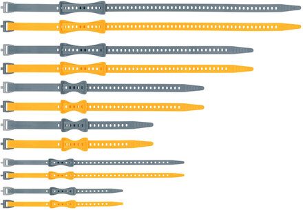 Sea To Summit Stretch-Loc 20 Packrem Svart, 20 x 500 mm, 2-Pack