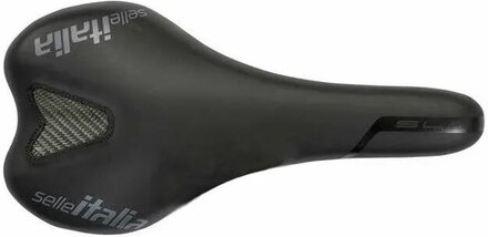 Selle Italia SLR Sykkelsete Sort, S1, Ti 316, 131x275mm, 215g