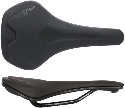 Selle Italia Model Y Sadel Svart, MTB, 145x245mm, Mangan, 315g