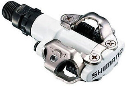 Shimano M520 Pedaler Hvit, SPD, 380 gr. per sett