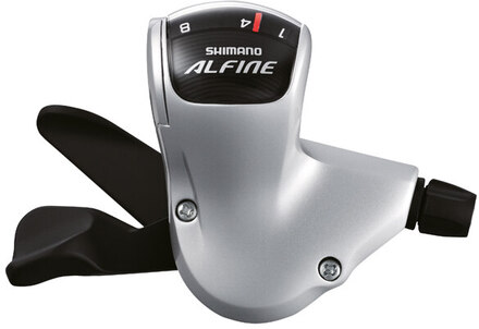 Shimano Alfine S503 8-Delt Växelreglage Silver, höger side