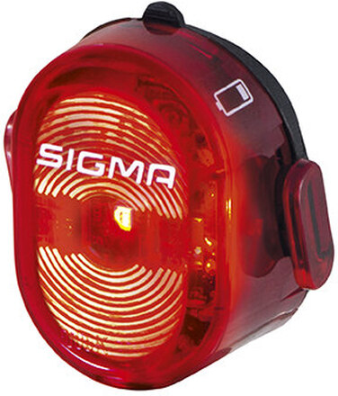 Sigma Nugget II Flash Baklampa Röd, Oppladbar, USB, 24g