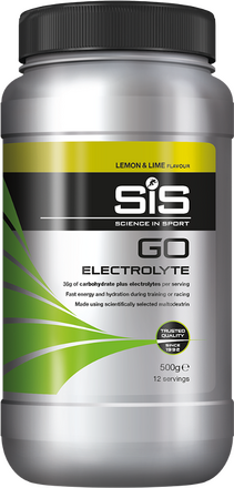 SiS GO Electrolyte Sportsdrikke Lemon & Lime, 500 g