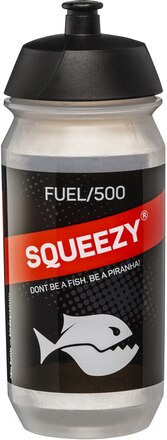 Squeezy Drikkeflaske 500 ml, transparent og miljøvennlig