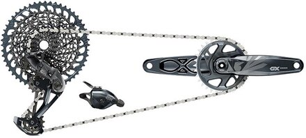 SRAM GX Eagle DUB Komplett Gruppe 1x12-delt, DUB 170 mm, 10-52T