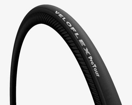 Veloflex ProTour Pariserdekk Sort/Brun, 700x25/28