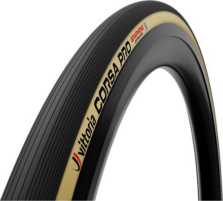 Vittoria Corsa PRO Dekk Clincher/Tubeless TLR G2, 320 TPI