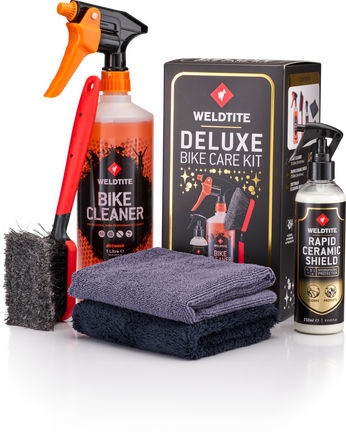 Weldtite Deluxe Bike Care Kit Premium sett for vedlikehold