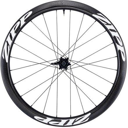 Zipp 303 Firecrest Carbon Disc Framhjul Sort/Hvit, Clincher/TL, 760g