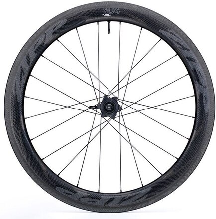 Zipp 404 NSW Carbon Clincher Bakhjul Sort, Clincher TL, Shim 10/11, 24h, 882g