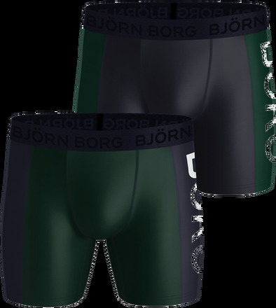 Björn Borg Performance Boxer Panel 2-pack Multi, S