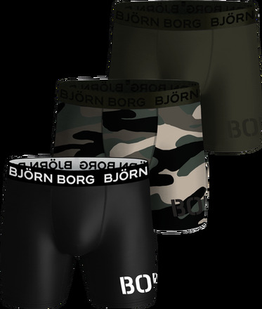 Björn Borg Performance Boxer 3-pack Multi, S