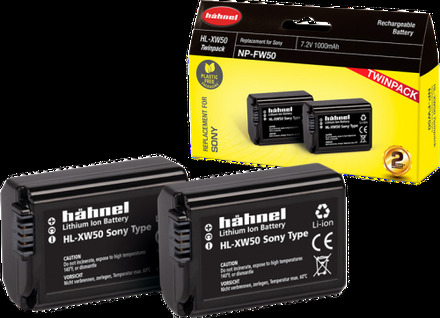 Hähnel Battery Sony HL-XW50 / NP-FW50 Twin Pack