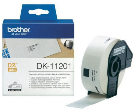 Etikett BROTHER DK11201 29x90mm 400/fp