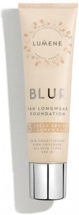 Blur 16h Longwear Foundation Spf15 Fresh Apricot 30ml
